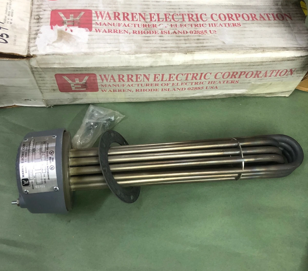 WARREN ELECTRIC XUHHR-9-460-14.5SS*3 HEATER 460V/3PH 9000WATT STAINLESS NEW  | eBay