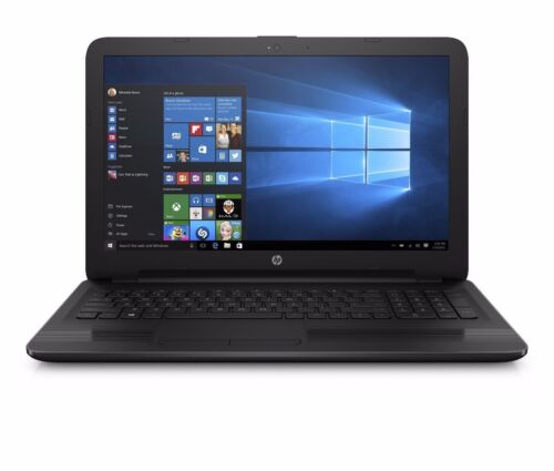 New Sealed HP 15-ba015wm 15.6" laptop/AMD Quad-core/4GB/500GB/DVDRW/Win10/Black - Picture 1 of 5