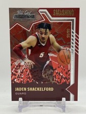 2021-22 Wild Card Alumination -Jaden Shackelford -Orange Smashing Insert /99   
