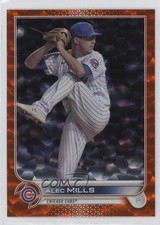 2022 Topps Series 2 Orange Foilboard 93/299 Alec Mills #474 0nr3