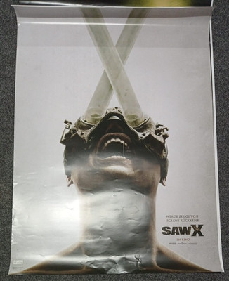 SAW 10 X - 84x59cm - DIN A1 Kino Film Poster Plakat - Gerollt