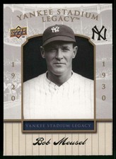 Bob Meusel 2008 Upper Deck Yankee Stadium Legacy Final Season Box Set 6 NM