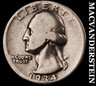 1934-D Silver Washington Quarter - Scarce Better Date No Reserve #M3923 Washington