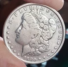 1880 Morgan Dollar (Dipped)