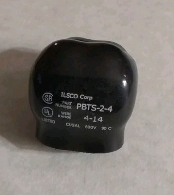 ILSCO PBTS-2-4 2 PORT INSULATED MULTI-TAP CONNECTOR 4-14 AWG1 SIDED ENTRY 600V