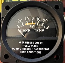 Cessna Carb Air Temp Indicator Cessna Carb Air Temp Indicator