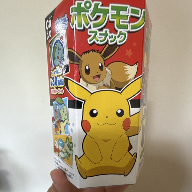 Pokémon Japanese Tomato Corn Snack 23g w/ Sticker UPC 4901940070459 M0216