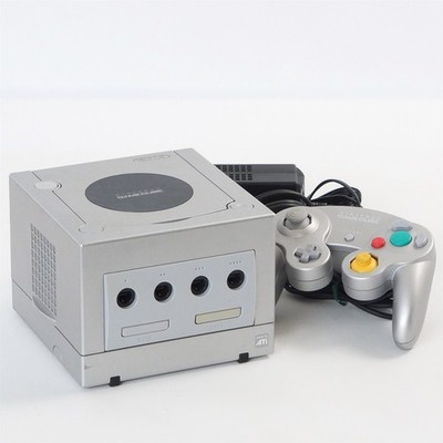 Gamecube Silber Konsole DOL-001 JP für Japan Spiel CD getestetes System DNM10325717