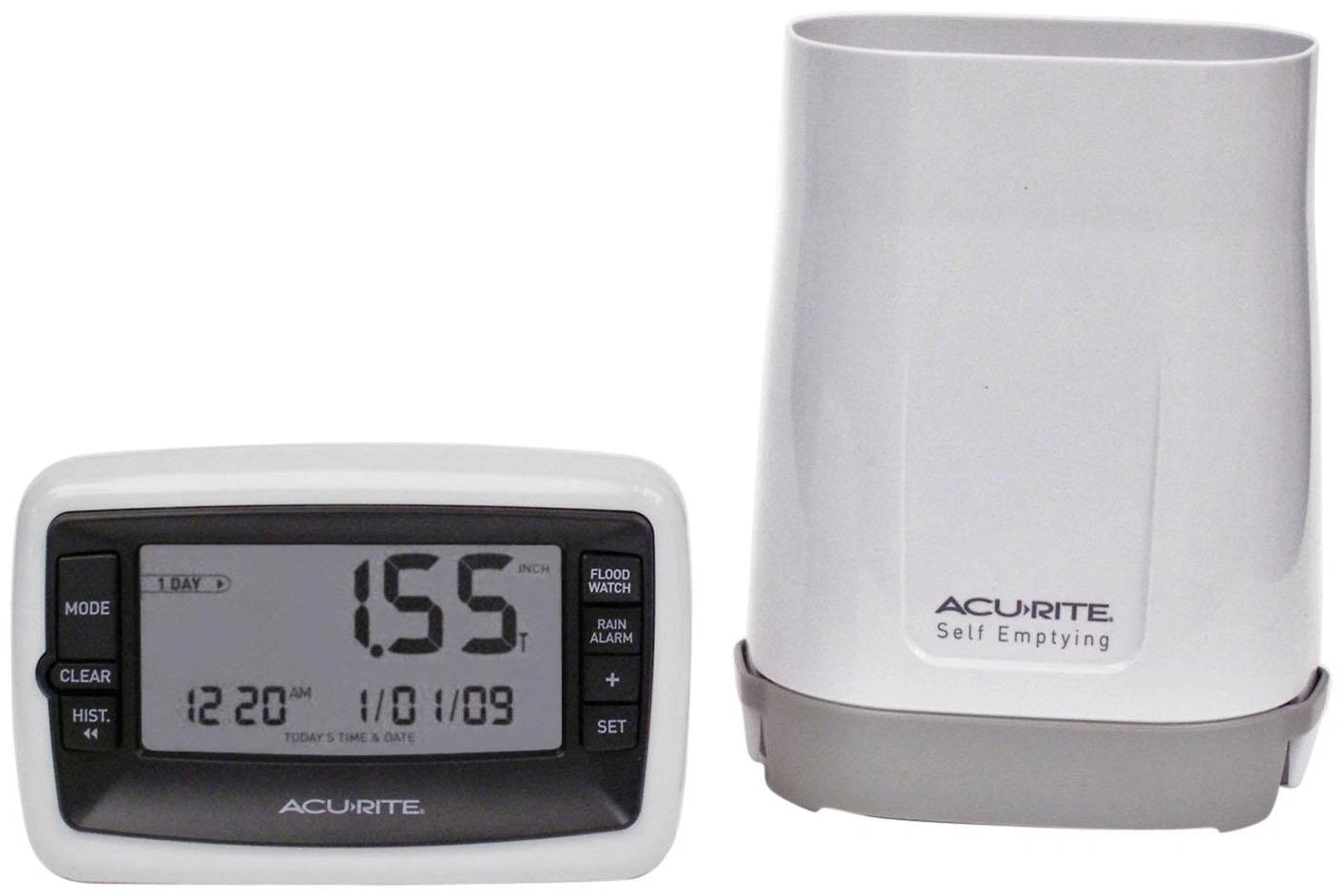 AcuRite Wireless Self-Emptying Rain Gauge