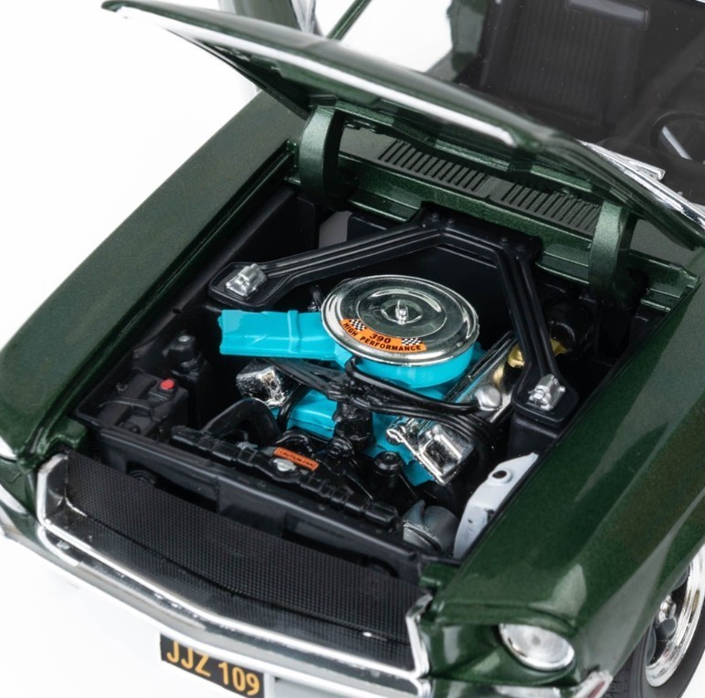 GREENLIGHT 13615 1:18 1968 FORD MUSTANG GT FASTBACK (HIGHLAND