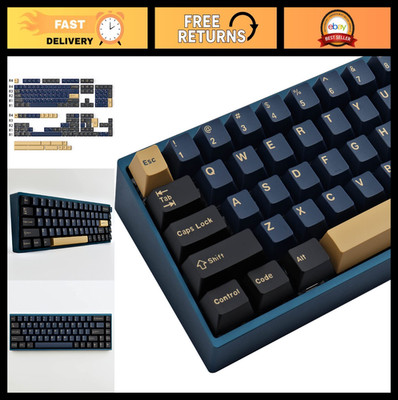 Hyekit Keycaps 171 Keys Blue Samurai Custom Keycaps Doubleshot ABS Keycap Set Ch