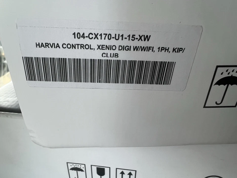 Control digital Harvia Xenio CX170 con WIFI para calentadores de sauna serie KIP y Club Foto 4 de 4