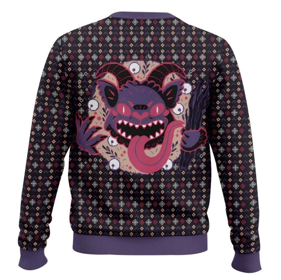 Merry Krampus Ugly Christmas Sweater