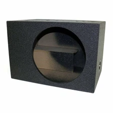 Deejay LED 15" Speaker Enclosure for Car Truck Round Vented 1X15EPOXY