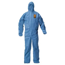 Kleenguard 30953 Breathable Hooded Coveralls, Fabric, 5Xl