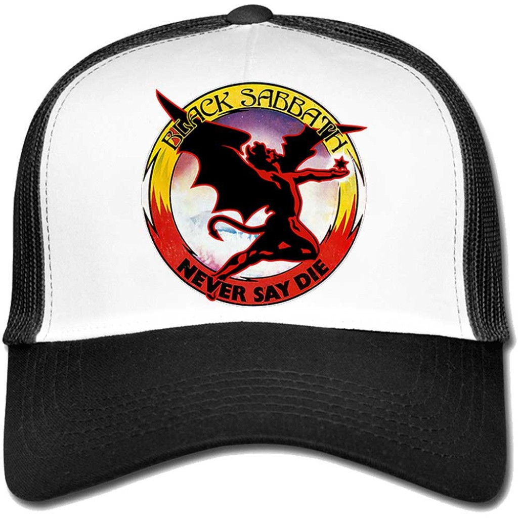 Black Sabbath Never Say Die Trucker Cap - Image 2