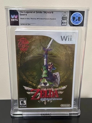 The Legend of Zelda Skyward Sword Nintendo Wii WATA 9.8 A++ Sealed - Bild 1 von 2