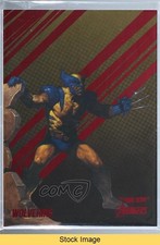 2022 Fleer Ultra Avengers Gold Rainbow Foil Wolverine #89 READ 07yb