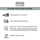 Rust-Oleum HOME Floor Coating System Kit, White/Tint Base, Semi-Gloss Top Coat — photo 4