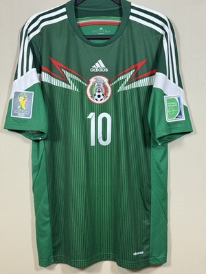 Adidas Mexico 2014 World Cup Home Jersey Giovani Dos Santos #10   G86985   Large