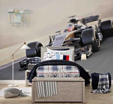 3D Race Car Close-up Wall Murals Wallpaper Murals Wall Sticker 20