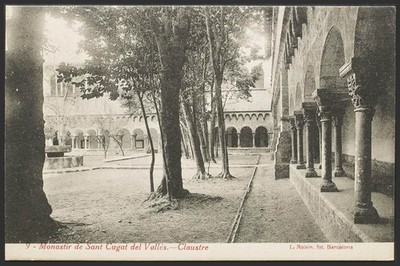 Barcelona. SANT CUGAT DEL VALLES. Monasterio.