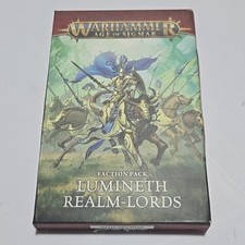 Lumineth Realm-Lords Faction Pack  Warhammer Age of Sigmar 4th Edition Open Box