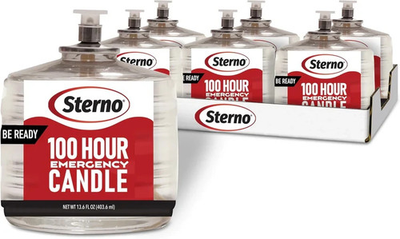 #ad #ad Sterno 100 Hour Emergency Candles Long Burning Unscented Candles $26.99