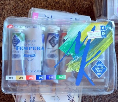 ''Master-Class'' Tempera Paint Set   ''Basic Colors'' (6 Colors)