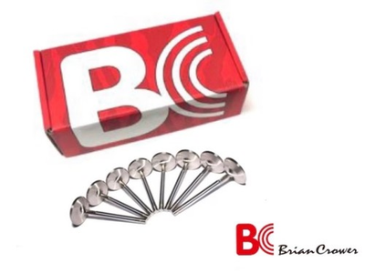 #ad #ad Brian Crower INCONEL Exhaust Valves STD For Subaru Impreza WRX STi EJ20 EJ25 EJ2 $271.00