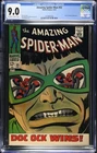 Amazing Spider-Man #55 CGC VF/NM 9.0  Doctor Octopus Appearance! Marvel 1967