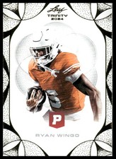2024 Leaf Trinity Pristine Football #86 Ryan Wingo