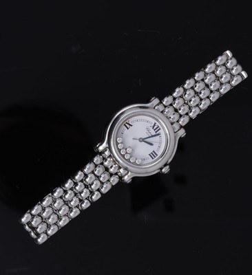 Chopard Happy Sport 7 Diamond Ladies Wristwatch ready to give ....Band is 15mm