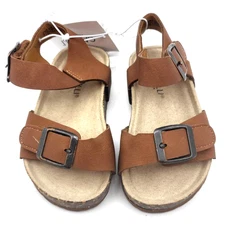 Capelli New York Toddler Sandals Faux Leather Size 7 Unisex NWT