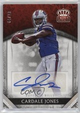 2016 Preferred Retail Crown Royale Rookie Platinum 4/10 Cardale Jones Auto 0j15
