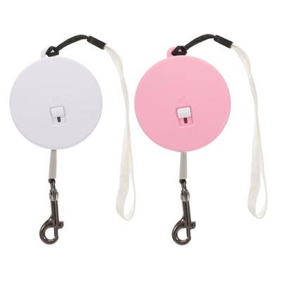 2pcs Retractable Dog Leash Adjustable Portable Pet Rope Leash with Wrist Strap