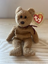 Ty Beanie Babies Curly The Bear Plush Toy - 1993