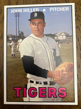 DETROIT TIGERS: John Hiller Custom Modern 1967 Style Art Card