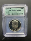 1976-S ICG PR69DCAM Silver Kennedy Half dollar