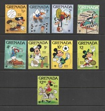 T2531 Grenada 1979 Disney Timbre Sport 9V MNH