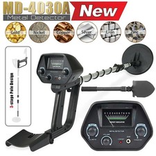 LCD Display Metal Detector 8 inch Coil Gold Digger Hunter IP68 Waterproof