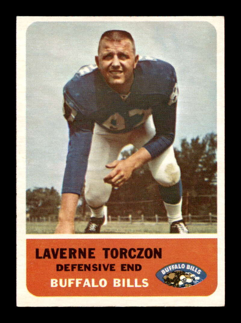1962 Fleer #21 Laverne Torczon  EXMT/EXMT+ X3312685