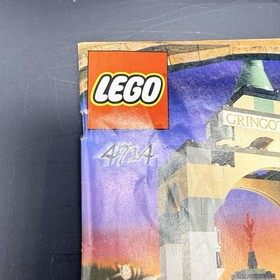 LEGO 4714 Harry Potter Escape From Gringotts Instruction Booklet Book Only