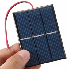 Portable DIY Solar Power Charger Panel Solar Power PCB Panels 430mA 0.65W 1.5V