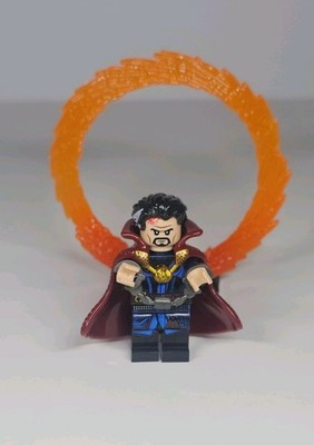 Custom Dr Strange Superhero Minifigure Collectible Evil Strange In Handcuffs