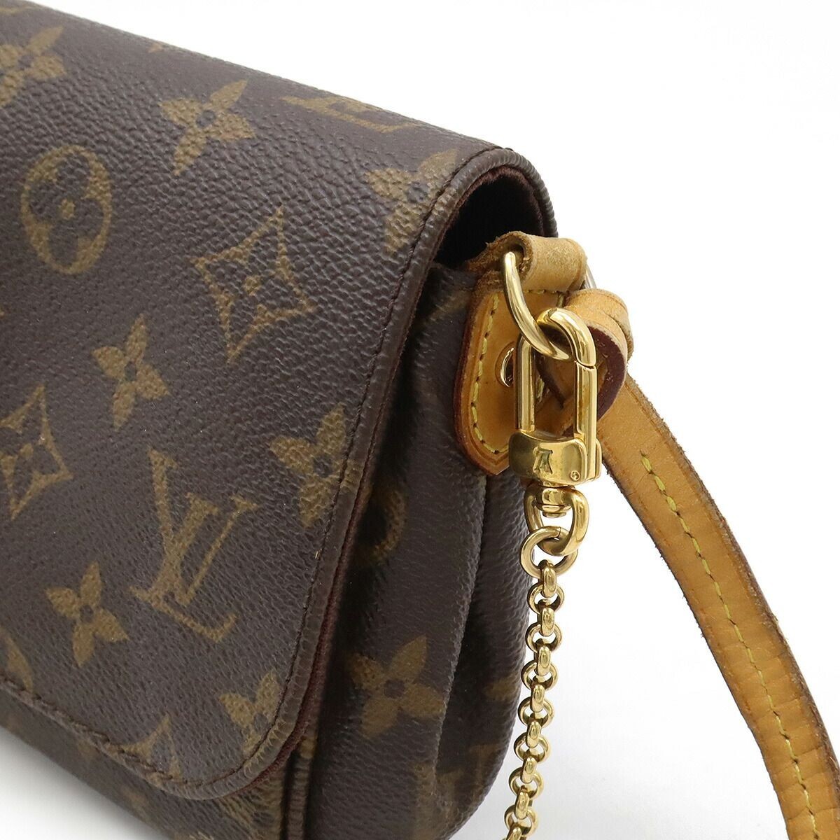 Authentic Louis Vuitton Monogram Favorite PM Shoulder Bag Hand Bag