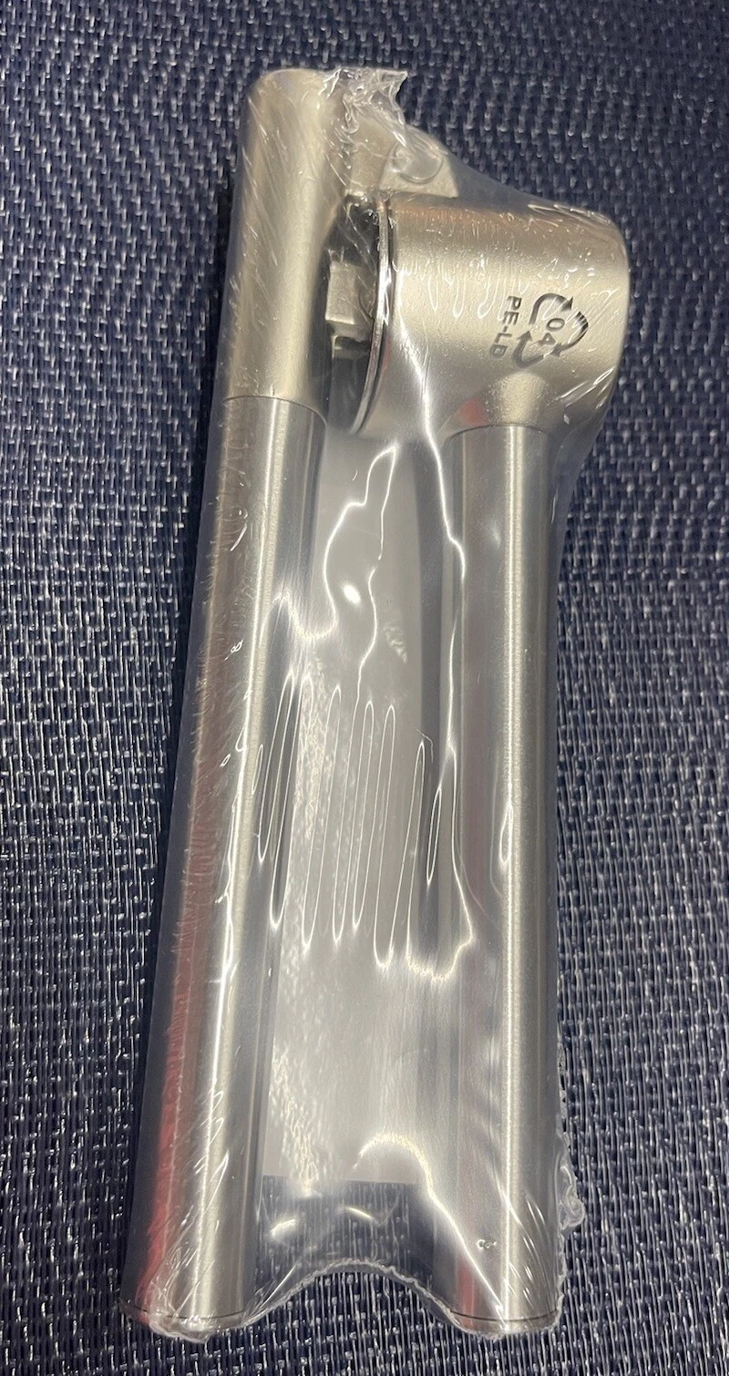 Garlic Press, Stainless Steel Nickel Plated - NEW SEALED