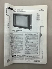 RCA CTC130B Service Manual Sams Photofact Free Shipping