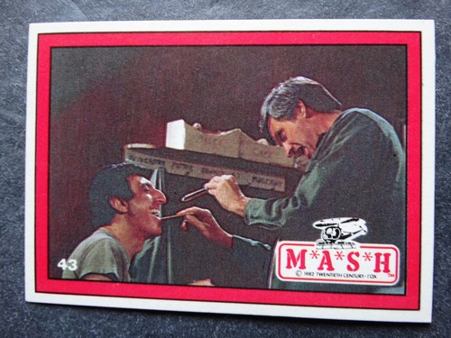 1982 Donruss Mash Tv Show Trading Card Complete Your Set You U Pick 1-66 - Picture 61 of 101