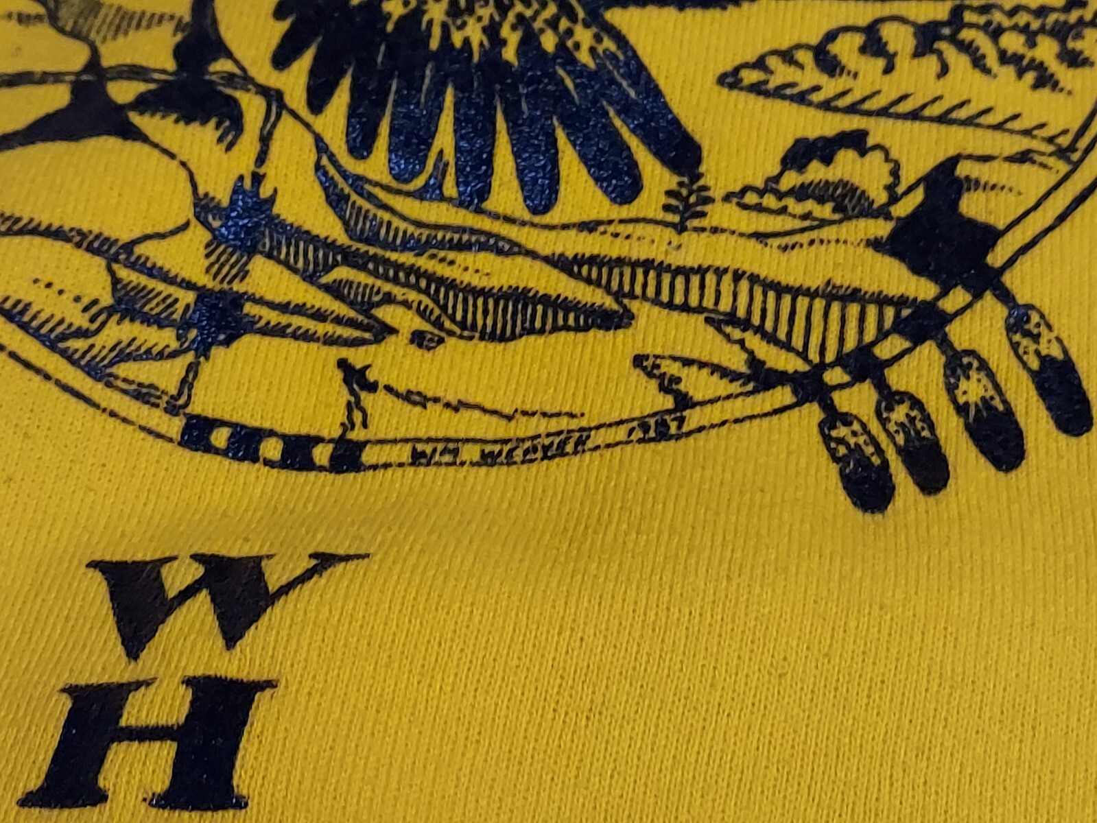 Vintage 1988 White Earth Native American Reservation … Gem